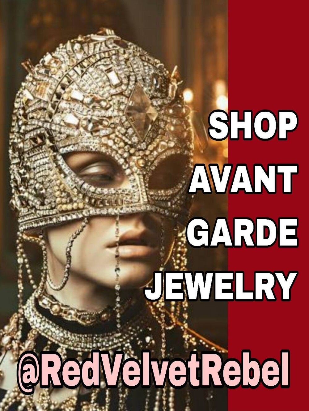 ❤️ SHOP AVANT GARDE JEWELRY! @REDVELVETREBEL